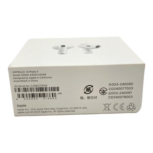 Apple (アップル) AirPods(第4世代） A3058