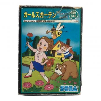 レトロゲームソフト 箱/取説付 SG1000ソフト ガールズガーデン -