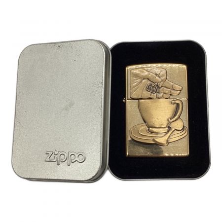 お値下げ中【ZIPPO】 トリック加工 ティーカップ紅茶