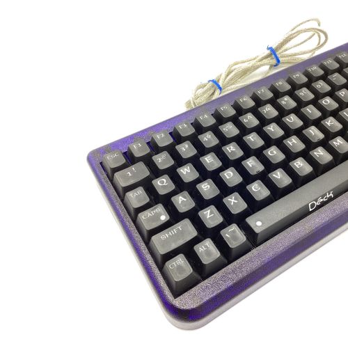 TG3 Electronics (ﾃｨｰｼﾞｰｽﾘｰｴﾚｸﾄﾛﾆｸｽ) DECK BACKLIT 82KEYBOARD ICE