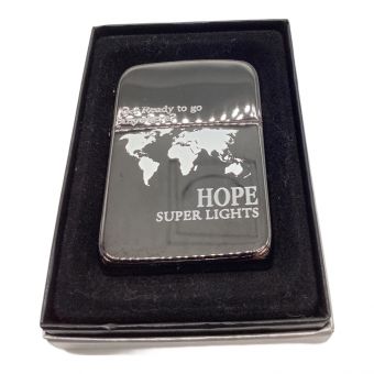 ZIPPO (ジッポ) JT 日本たばこ HOPE SUPER LIGHTS 世界地図 非売品 ケース付 HP 1月