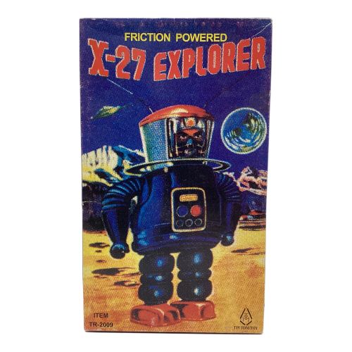 Tin Toy ブリキ人形 X-27 EXPLORER