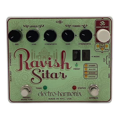 RAVISH SITAR electro harmonix ravish sitar シタールサウンド