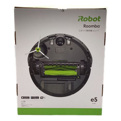 iRobot (アイロボット) ロボットクリーナー E5150 程度S(未使用品) 純正バッテリー 50Hz／60Hz 未使用品