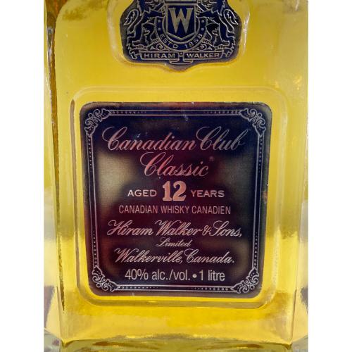 カナディアンクラブクラシック カナディアンウィスキー 12年 1000ml