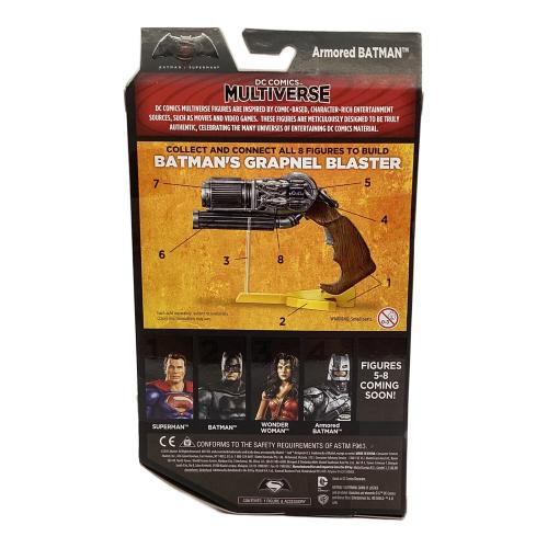 DC COMICS (ディーシーコミックス) マテル アクションフィギュア BATMAN VS SUPERMAN Armored BATMAN