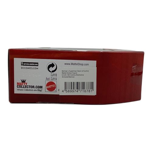 DC COMICS (ディーシーコミックス) マテル アクションフィギュア BATMAN VS SUPERMAN Armored BATMAN
