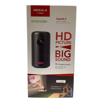 Anker (アンカー) Nebula Capsule II Android TV搭載 DLP方式 200ANSIルーメン D2421 D2421F39220821E5