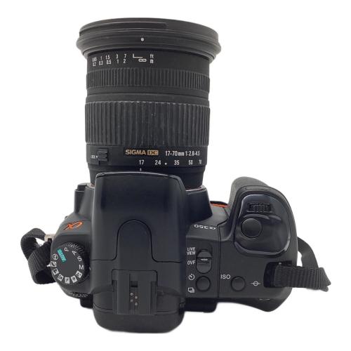 SONY α350 デジタル一眼レフカメラ 18-200mmレンズ付き □美品□ソニー SONY α350 レンズキット 18-200 望遠レンズ 18-200mm望遠
