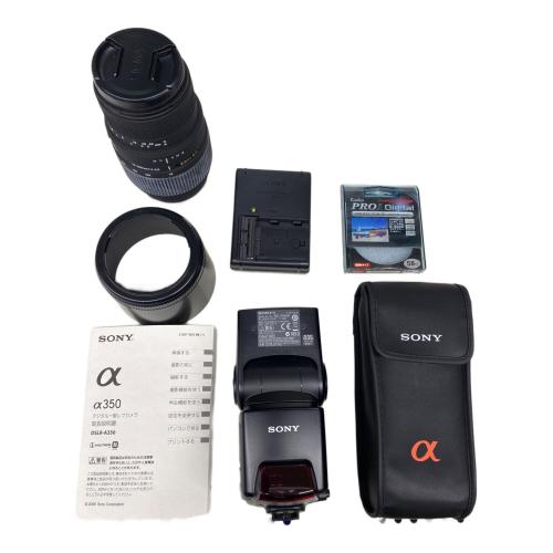 SONY (ソニー) デジタル一眼レフカメラ α350 DSLR-A350 1490万画素