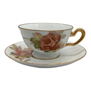 大倉陶園 (オオクラトウエン) カップ&ソーサー 手描きクラシックローズ