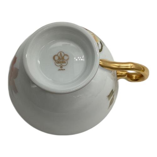 大倉陶園 (オオクラトウエン) カップ&ソーサー 手描きクラシックローズ