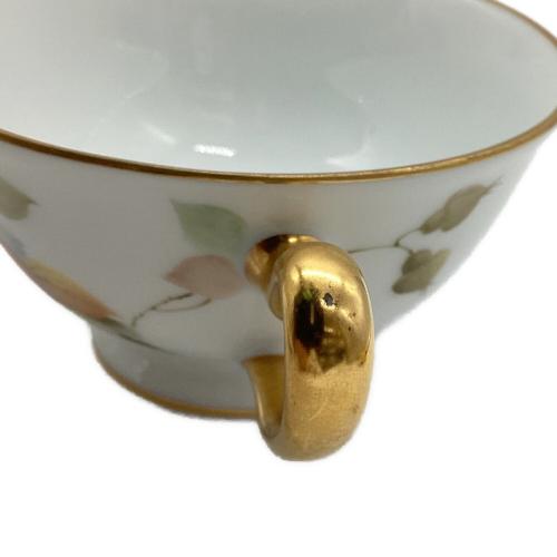 大倉陶園 (オオクラトウエン) カップ&ソーサー 手描きクラシックローズ