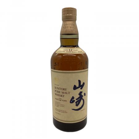 サントリー ジャパニーズウィスキー 750ml 山崎 12年 旧ラベル 響