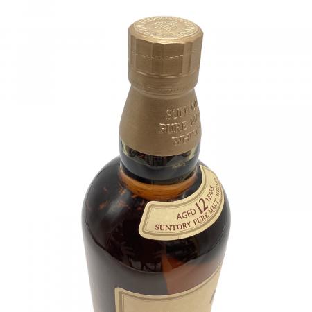 サントリー ジャパニーズウィスキー 750ml 箱付（ヤケあり） 山崎 12年