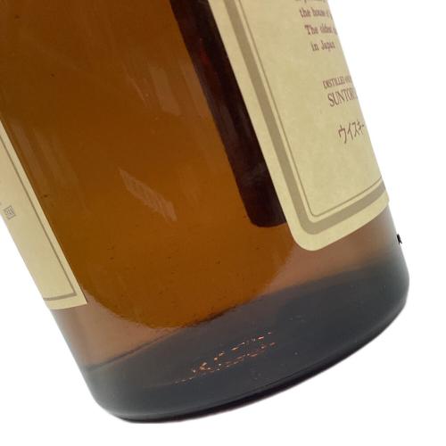 サントリー ジャパニーズウィスキー 750ml 箱付（ヤケあり） 山崎 12年 旧ラベル 響マーク 未開封 日本