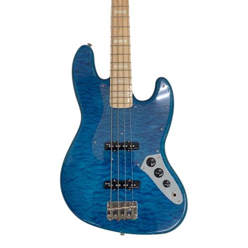 FENDER (フェンダー) エレキベース Caribbean Blue Trans・島村楽器限定モデル @ FSR Made in Japan Traditional II 70s JazzBass 動作確認済み JD21024931