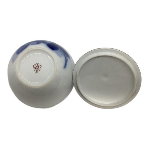 大倉陶園 (オオクラトウエン) 廃盤品 コーヒーポット/クリーマー/シュガーポット 金彩 ブルーローズ 3点セット 未使用品