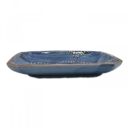 ☆ 加藤利昌 清水焼 染付角皿 ☆ 加藤利昌 清水焼 染付角皿 - メルカリ