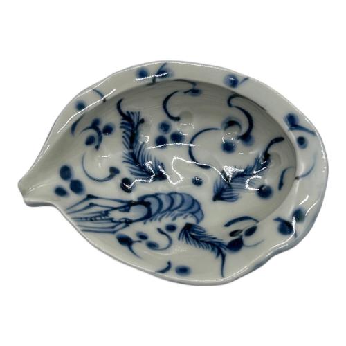 京焼 平安 加藤利昌 (キョウヤキ ヘイアン カトウトシマサ) 器貝式 荒磯 刺身鉢 5皿セット