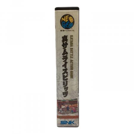 SNK NEOGEO 真サムライスピリッツ 家庭用ROM snk (エスエヌケイ) NEOGEO用ROMソフト 真サムライスピリッツ