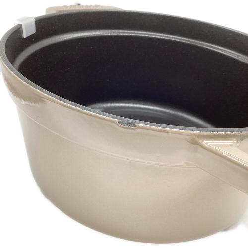 Staub (ストウブ) ピコ・ココット・ラウンド 20cm リネン 40508-291 20cm 2.2L