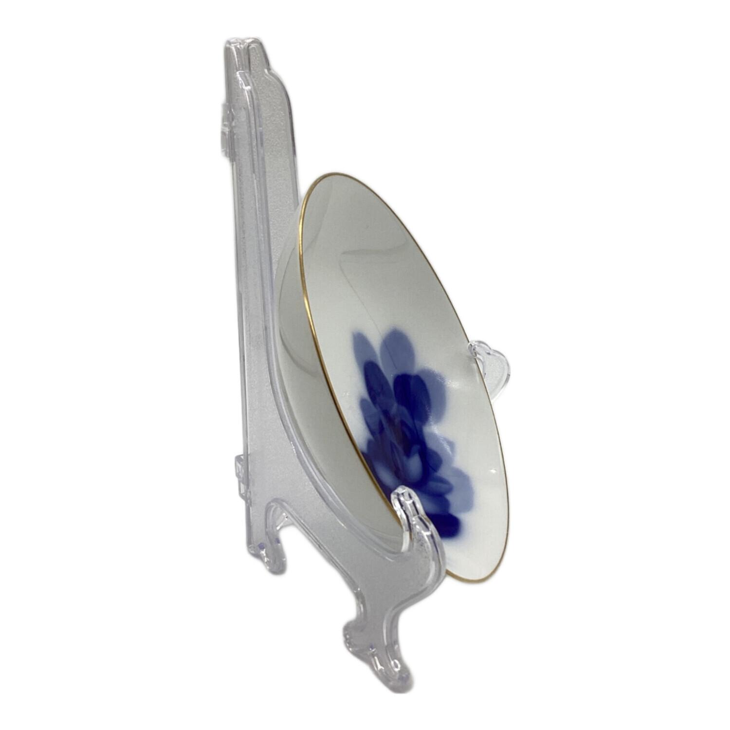 大倉陶園 (オオクラトウエン) 14cmフルーツ皿 ブルーローズ(8211) 5P