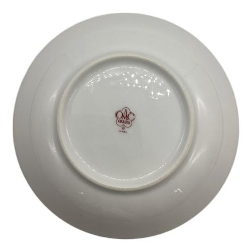 大倉陶園 (オオクラトウエン) 14cmフルーツ皿 ブルーローズ(8211) 5Pセット
