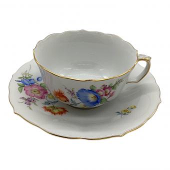 Meissen (マイセン) ティーカップ&ソーサー 110110/391 ベーシックフラワー（五つ花）