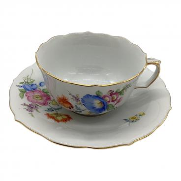 Meissen (マイセン) プレート 18cm 三つ花 チューリップ ベーシック