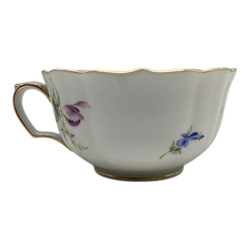 Meissen (マイセン) ティーカップ&ソーサー 110110/391 ベーシックフラワー（五つ花）