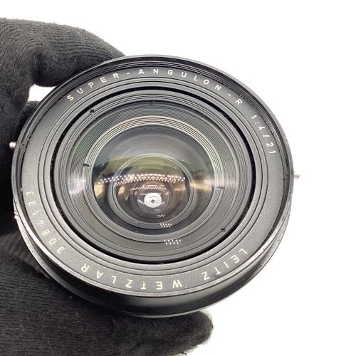 Leica ジャンク品 一眼レフカメラ Super-Angulon-R 21mm/f4（3-CAM) 前期 1987