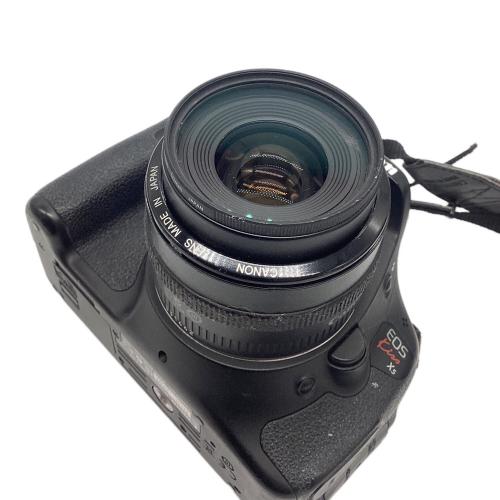 CANON (キャノン) 一眼レフカメラ EF-S18-55mm F3.5-5.6 IS II / EF-S55-250mm F4-5.6 IS II / 単焦点レンズEF35mm F2 EOS KISS X5 ダブルズームキット＋1 -