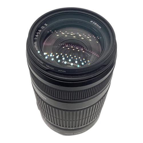 CANON (キャノン) 一眼レフカメラ EF-S18-55mm F3.5-5.6 IS II / EF-S55-250mm F4-5.6 IS II / 単焦点レンズEF35mm F2 EOS KISS X5 ダブルズームキット＋1 -