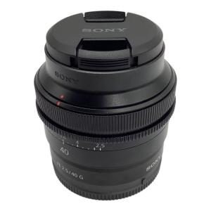 SONY (ソニー) 単焦点レンズ SEL40F25G 40mm F2.5 ソニーマウント -