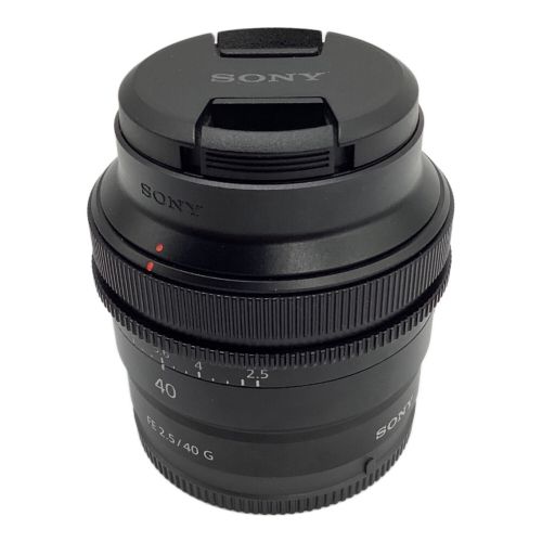 SONY (ソニー) 単焦点レンズ SEL40F25G 40mm F2.5 ソニーマウント -