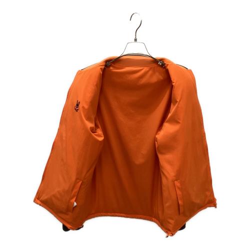 Psycho Bunny (サイコ バニー) ゴルフウェア(トップス) メンズ SIZE XL ネイビー×オレンジ [GOLF]ストレッチタフタ リバーシブルブルゾン GF472