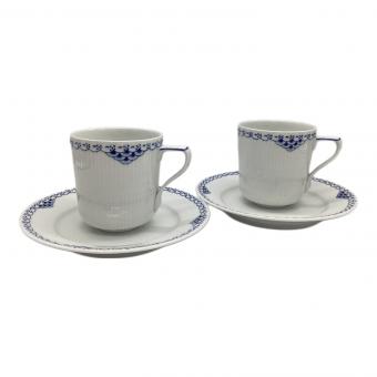 ROYAL COPENHAGEN (ロイヤル・コペンハーゲン) カップ&ソーサー プリンセスブルー 2Pセット