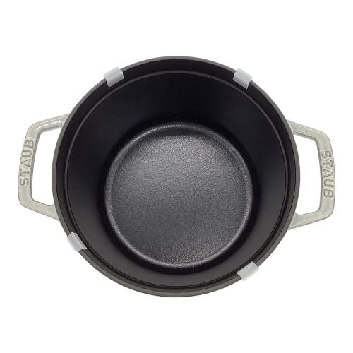 Staub (ストウブ) 両手鍋 グレー 10211906 グランドココットラウンドカンパーニュ