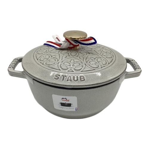 Staub (ストウブ) 両手鍋 グレー 10277783 Wa-NABE S Lily 