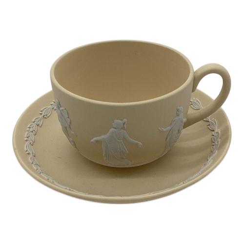 Wedgwood (ウェッジウッド) カップ&ソーサー ベージュ ジャスパーダンシングアワー