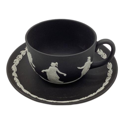 Wedgwood (ウェッジウッド) カップ&ソーサー ブラック ジャスパーダンシングアワー