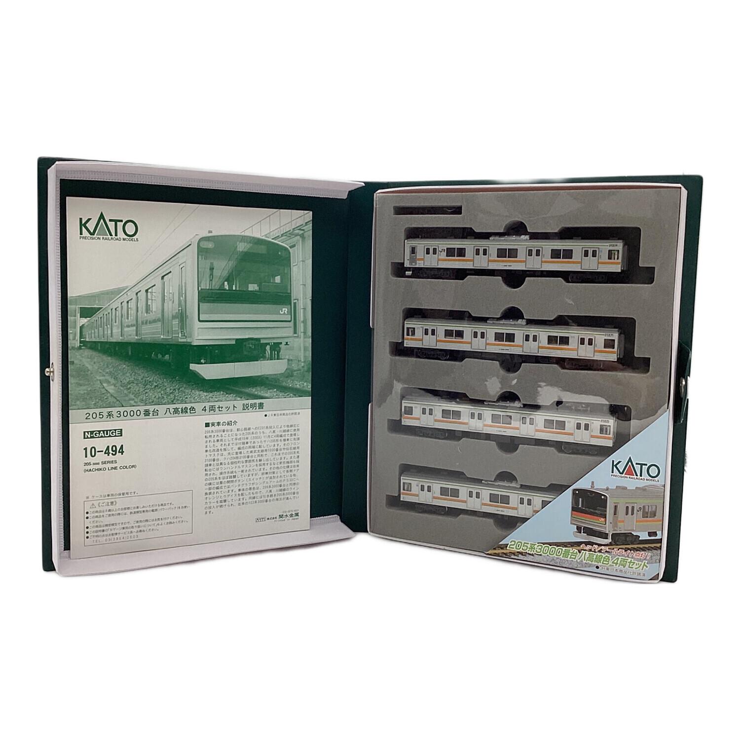 KATO (カトー) 205系3000番台八高線色4両セット Nゲージ 10-494
