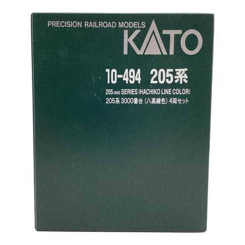 KATO (カトー) 205系3000番台八高線色4両セット Nゲージ 10-494