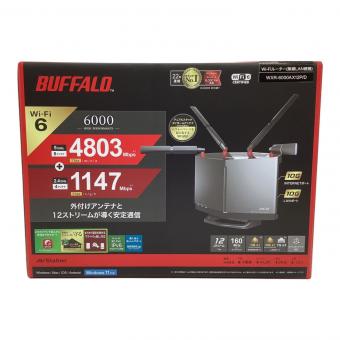 BUFFALO (バッファロー) ルーター 11b/g/n/ax&IPv6対応 WXR-6000AX12P/D AX12 2024年製