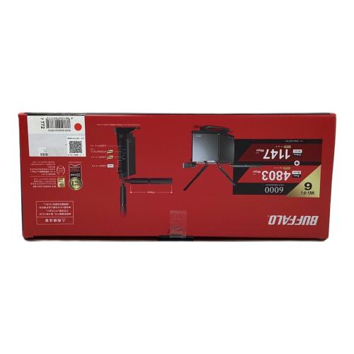 BUFFALO (バッファロー) ルーター 11b/g/n/ax&IPv6対応 WXR-6000AX12P/D AX12 2024年製