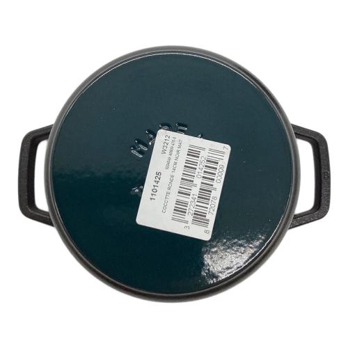 Staub (ストウブ) 14㎝両手鍋 ピコ・ココットラウンド　ブラック