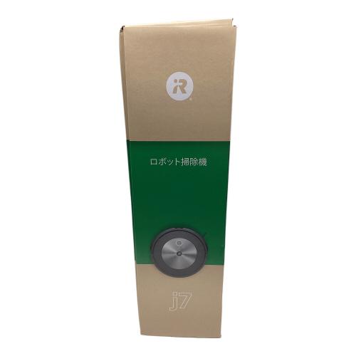 iRobot (アイロボット) ロボットクリーナー ROOMBA J7 程度S(未使用品) 純正バッテリー 未使用品