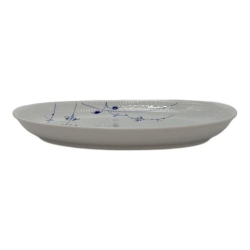 ROYAL COPENHAGEN (ロイヤル・コペンハーゲン) オーバルディッシュプレート 10-14年 ブルーパルメッテ