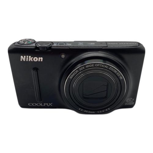 Nikon COOLPIX S9500 COOLPIX S9500 1891万画素(総画素) 1811万画素(有効画素) 1/2.3型CMOS (裏面照射型) 専用電池 SDカード SDHCカード SDXCカード 1～1/1500 秒 ■